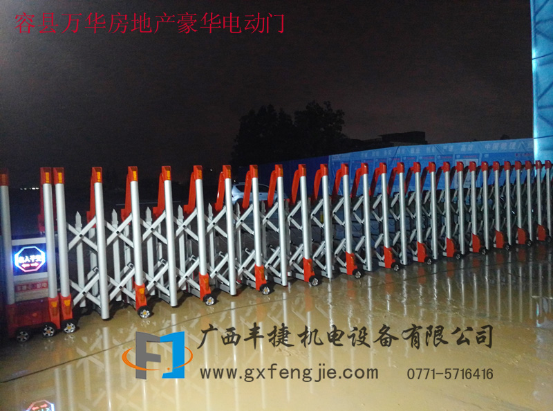 容縣萬(wàn)華房地產(chǎn)豪華電動(dòng)門(mén)